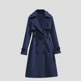 Mid-length Temperament Casual Trench Coat
