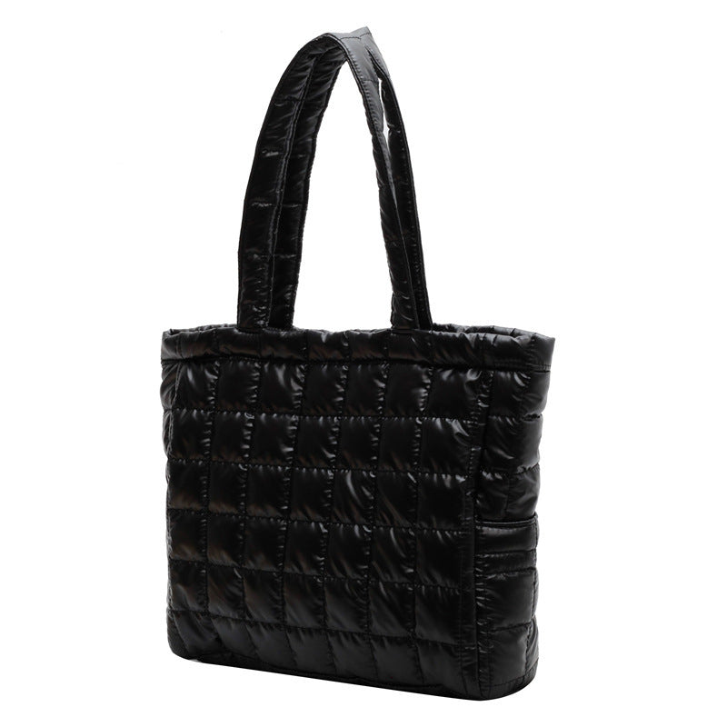 Winter Fashion Plaid Women Handbag