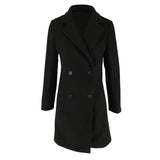 Fashion Tailored Collar Slim-fit Women's Trench Coat