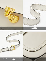 Women Shoulder Saddle Leather Bag