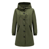 Waterproof Anorak Women's Casual Long Coat