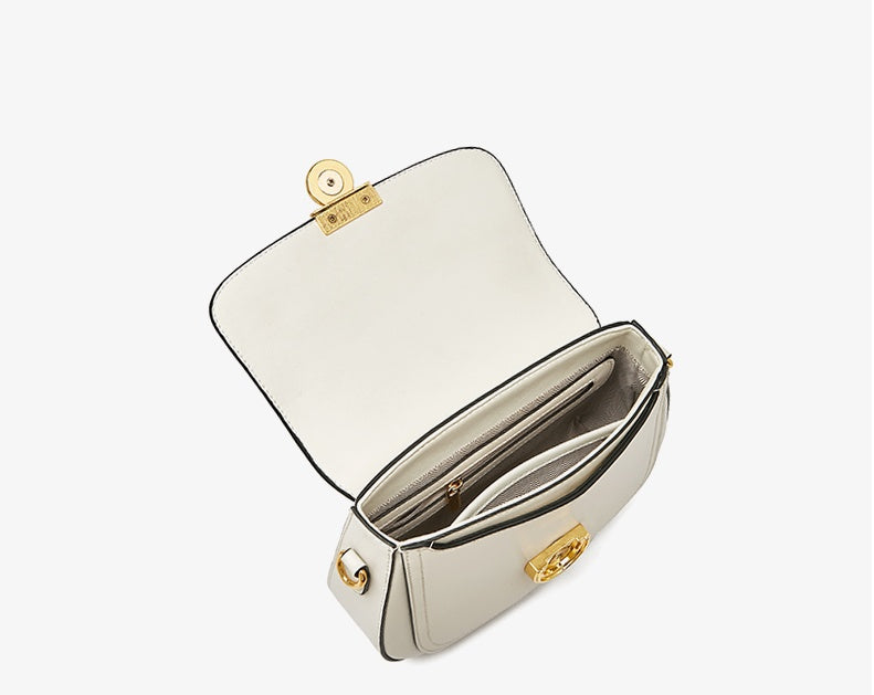 Women Shoulder Saddle Leather Bag