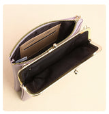 Alligator Pattern Crossbody Lock Phone Bag