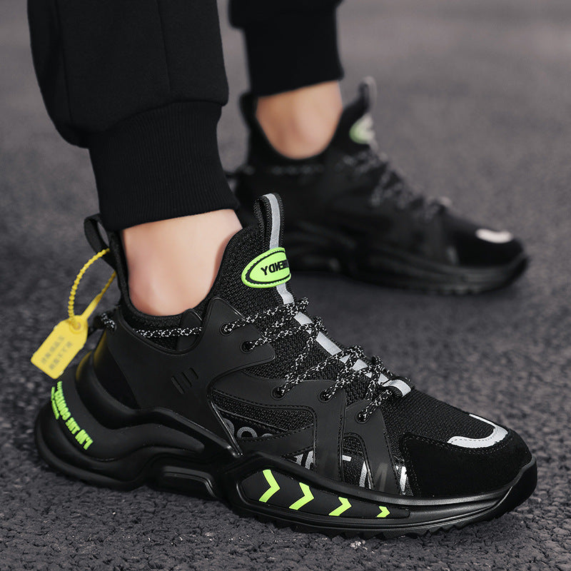 Fashion Sneakers High Top Sport Running Athletic Tennis Walking Sneakers for Men