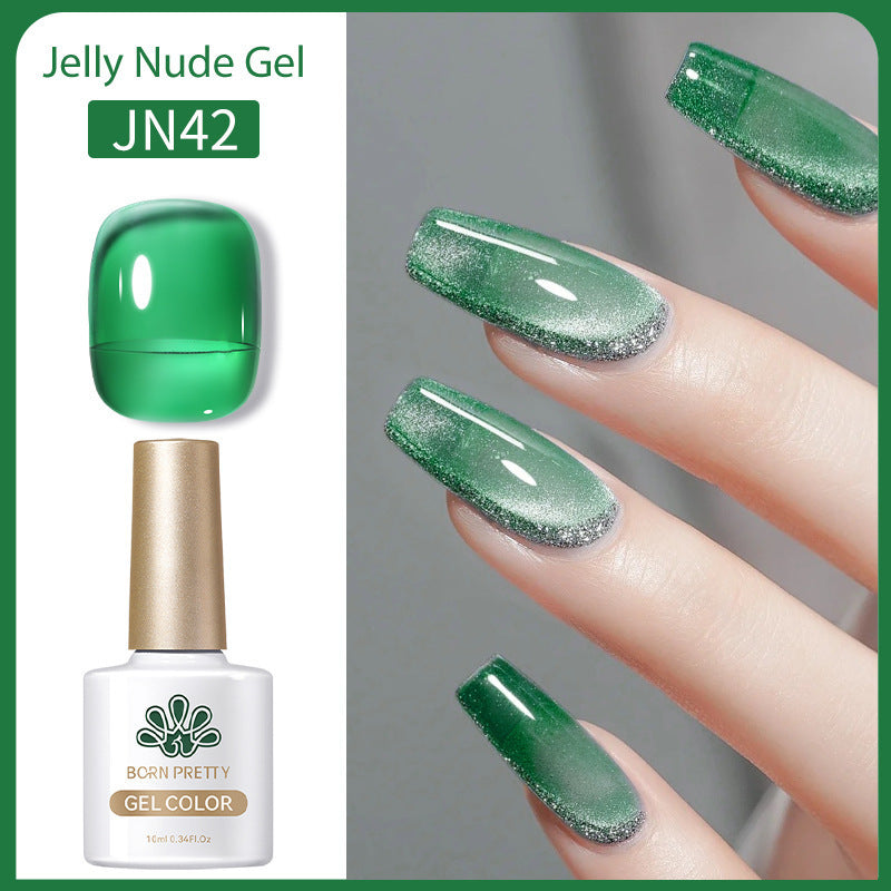 Nail Polish Transparent Color UV Polish Jelly Phototherapy Plastic