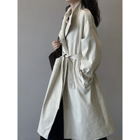 Temperament Commute Trench Coat For Women Autumn