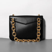 Leather Chain Shoulder Messenger Bag