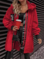 Mid-length Casual Coat For Women Anorak
