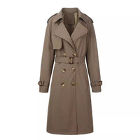 Windbreaker Waterproof Casual Loose Double-breasted