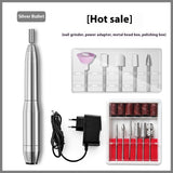 Aluminum Alloy Electric Nail Polish Nail Piercing Device