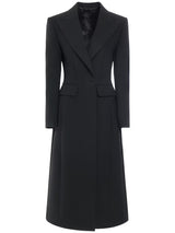 Slim Fit Skirt Hem Women's One Button Mid-length Suit Coat