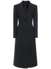 Slim Fit Skirt Hem Women's One Button Mid-length Suit Coat